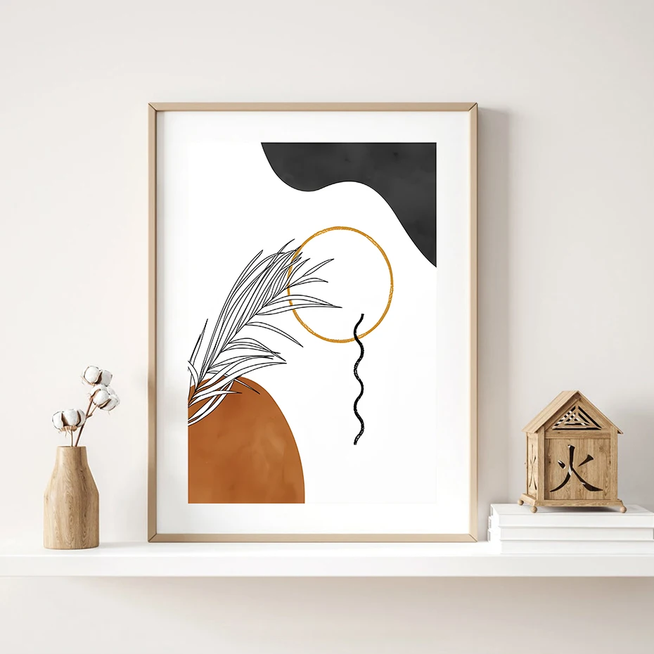 Настенный постер в стиле бохо скандинавский настенный художественный Рисунок с