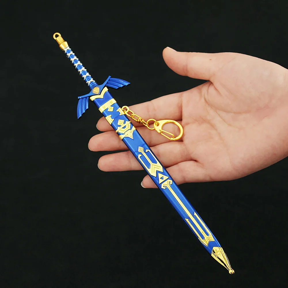 Фото 22 см Link Decayed Master Weapon Sword LoZ Game Tears of The Kingdom The Hyrule Fantasy Fierce Deity Goddess Sword Подарочные игрушки №3