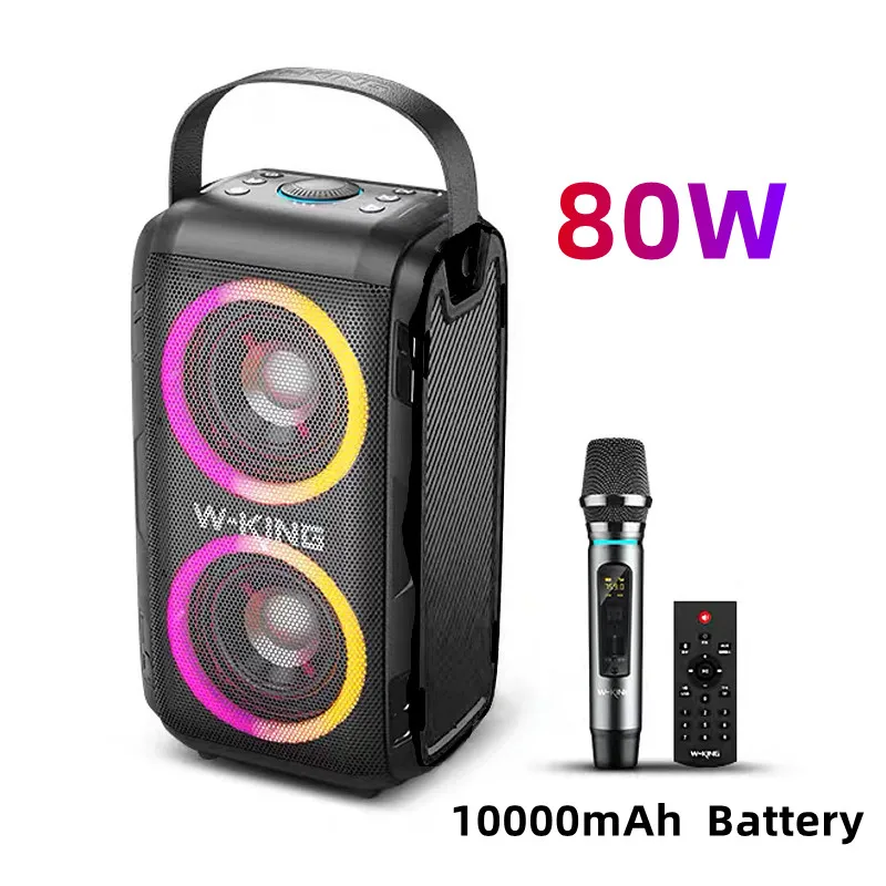 Мощная bluetooth-Колонка W-King 200 Вт беспроводная Портативная колонка уличная