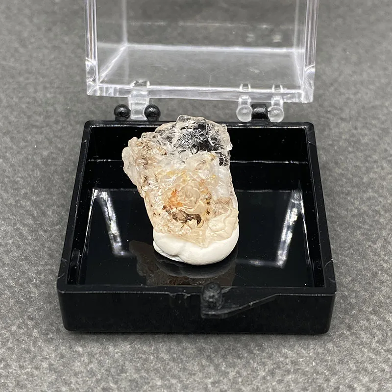 100% натуральный гиалитный необработанный камень минеральная фотоблестящая