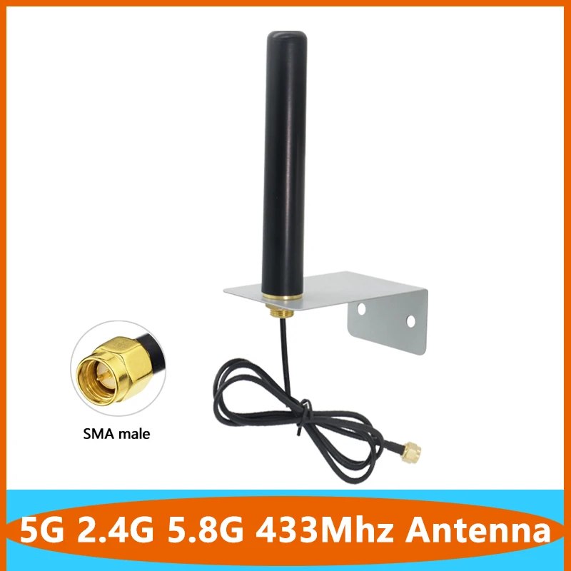 Всенаправленная антенна для шкафа Lora 4G 2 5 8G 433 МГц 8 дБи наружная внутренняя Wi-Fi