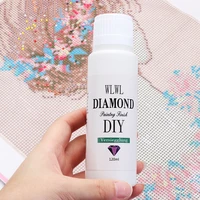new 5d diamond painting sealer glue permanent hold shine effect cross stitch tool rhinestones embroidery diy craft accessories