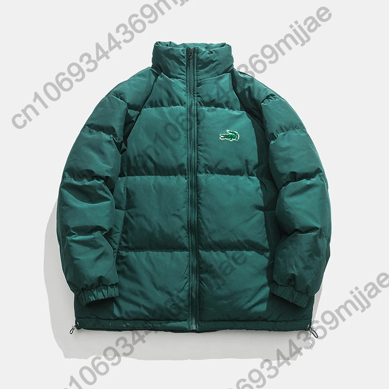 2022 winter Y2K basic men's and women's down jacket large printed cotton jacket warm polyester taffeta thickened jacket