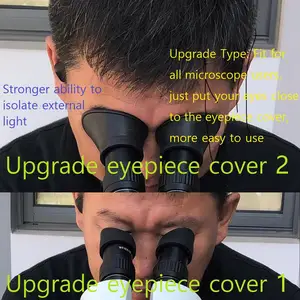 Luckyzoom 2 шт.компл. 34 мм Диаметр резиновая Крышка окуляра щитки для биологического стерео Микроскоп телескоп Монокуляр бинокль