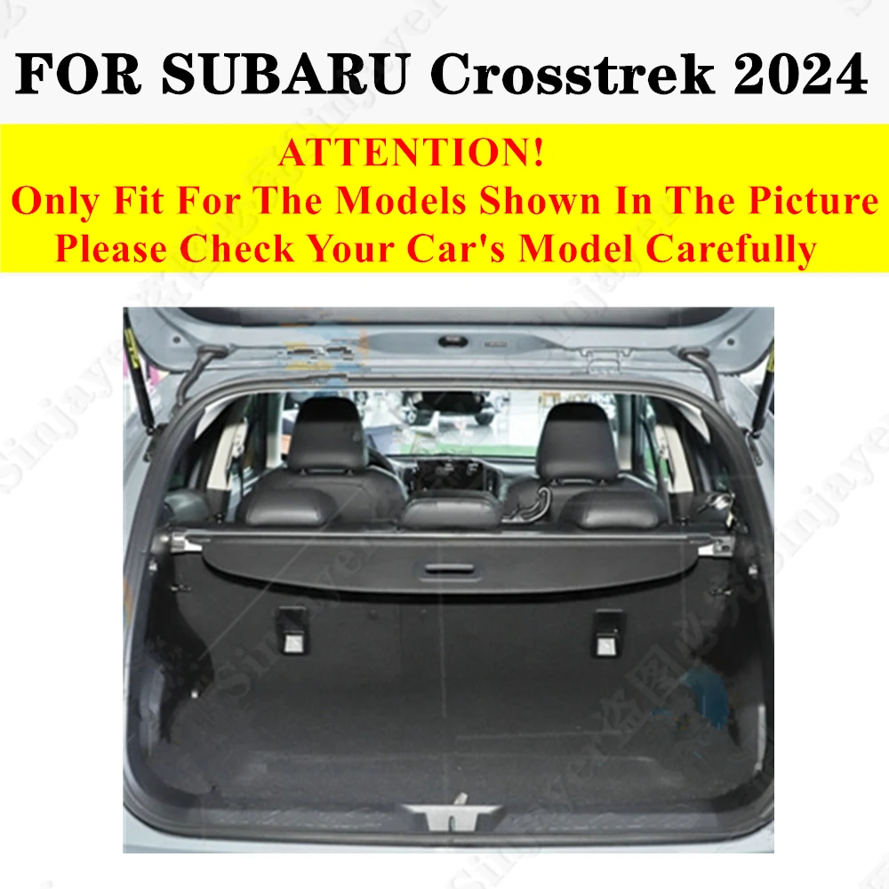 Коврик в багажник автомобиля подходит для Subaru Crosstrek 2024 задний хвостовой поднос