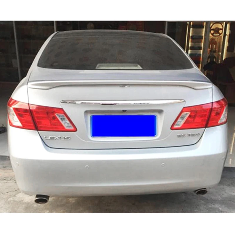 Для Lexus ES автомобильный задний спойлер отделка черного карбона хвостовое крыло