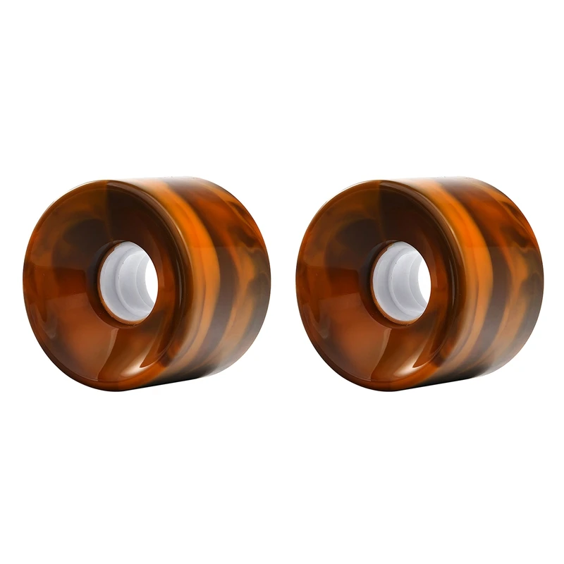

2Pcs 65X45mm Surf Skateboard Wheels Outdoor 84A Hardness No Bearings Sliding Soft Skate Board 2 Wheels