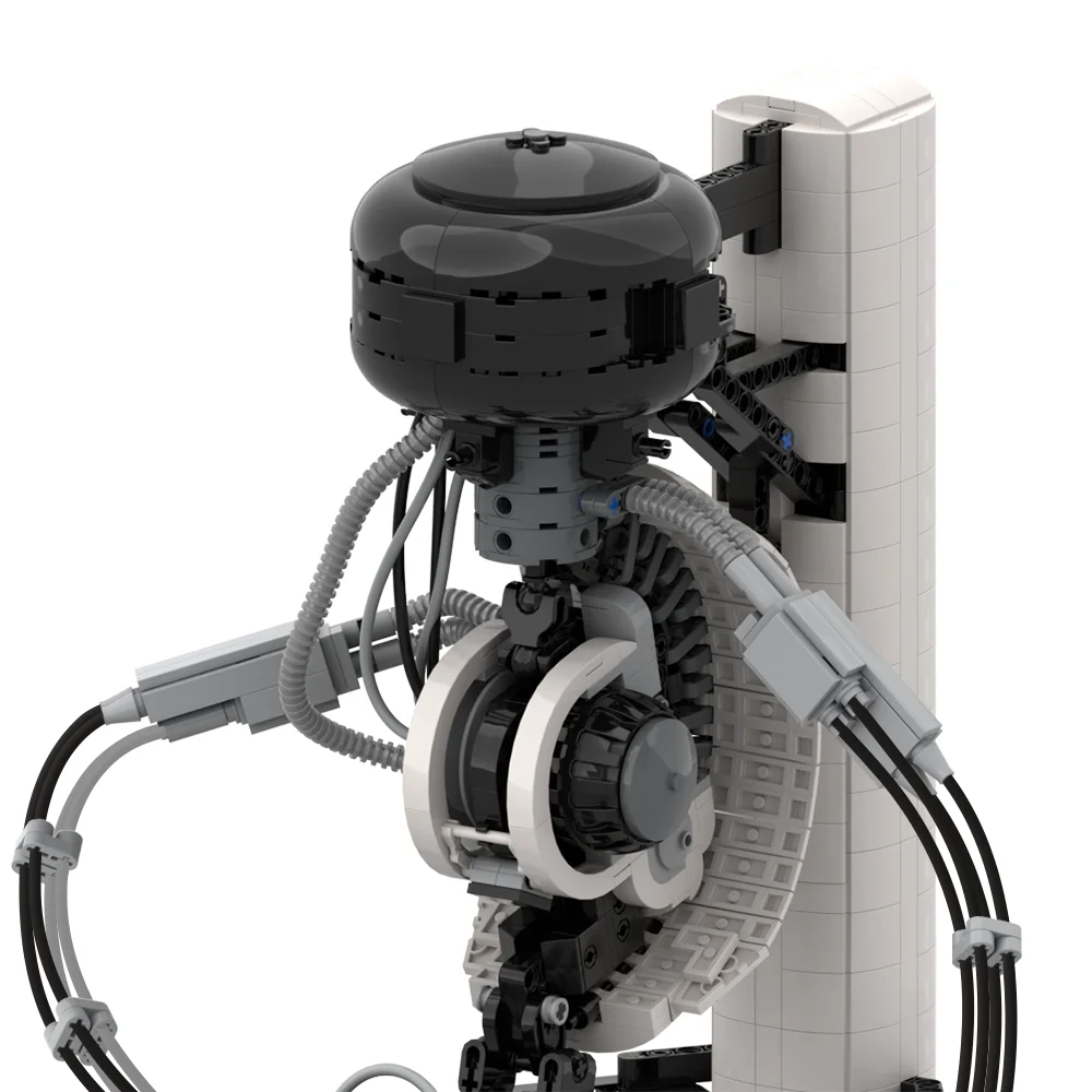 MOC Portaleds GLaDOS строительные блоки модель интеллекта высокотехнологичные кирпичи