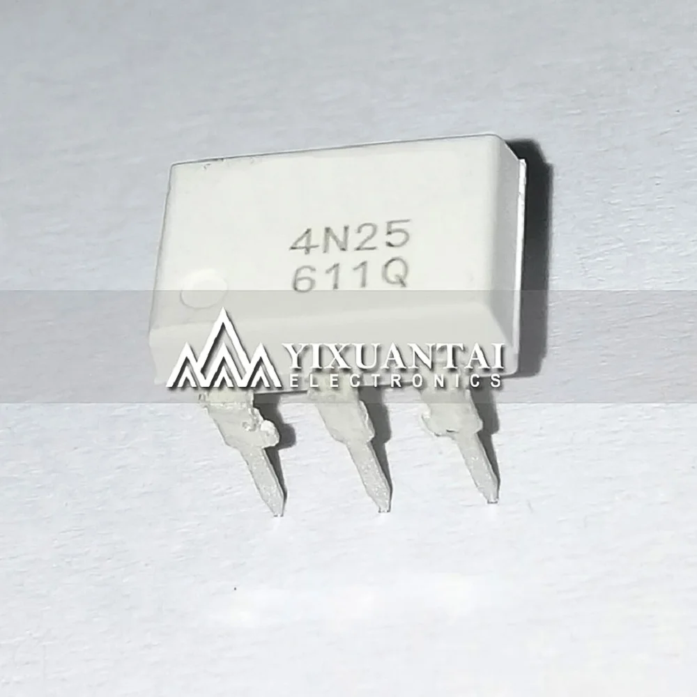 50-200 шт./партия, бесплатная доставка, 4N25 OPTOISO кв TRANS W/BASE 6DIP новый оригинальный