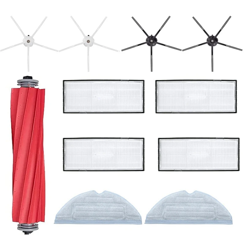 

Main Brush Side Brush HEPA Filters Mop Pads Accessories Kit For Roborock S7 T7S T7 Plus Vacuum Cleaner Replacement Parts