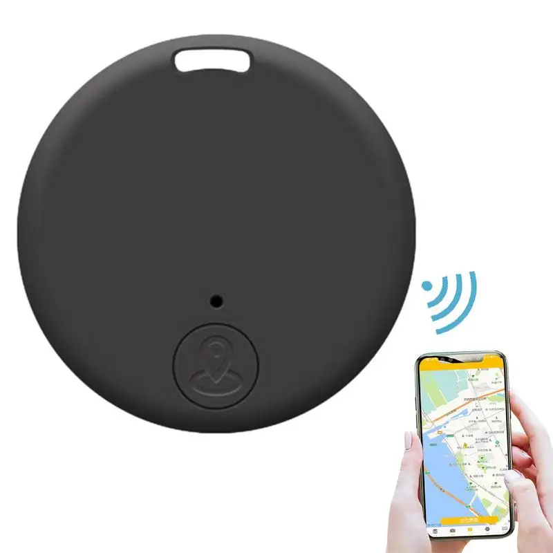 

Anti Lost Tracking Device Round Key Finder And Item Locator Portable GPS Alarm For Keys Wallet Cars Children Pets Dogs Cats Bags