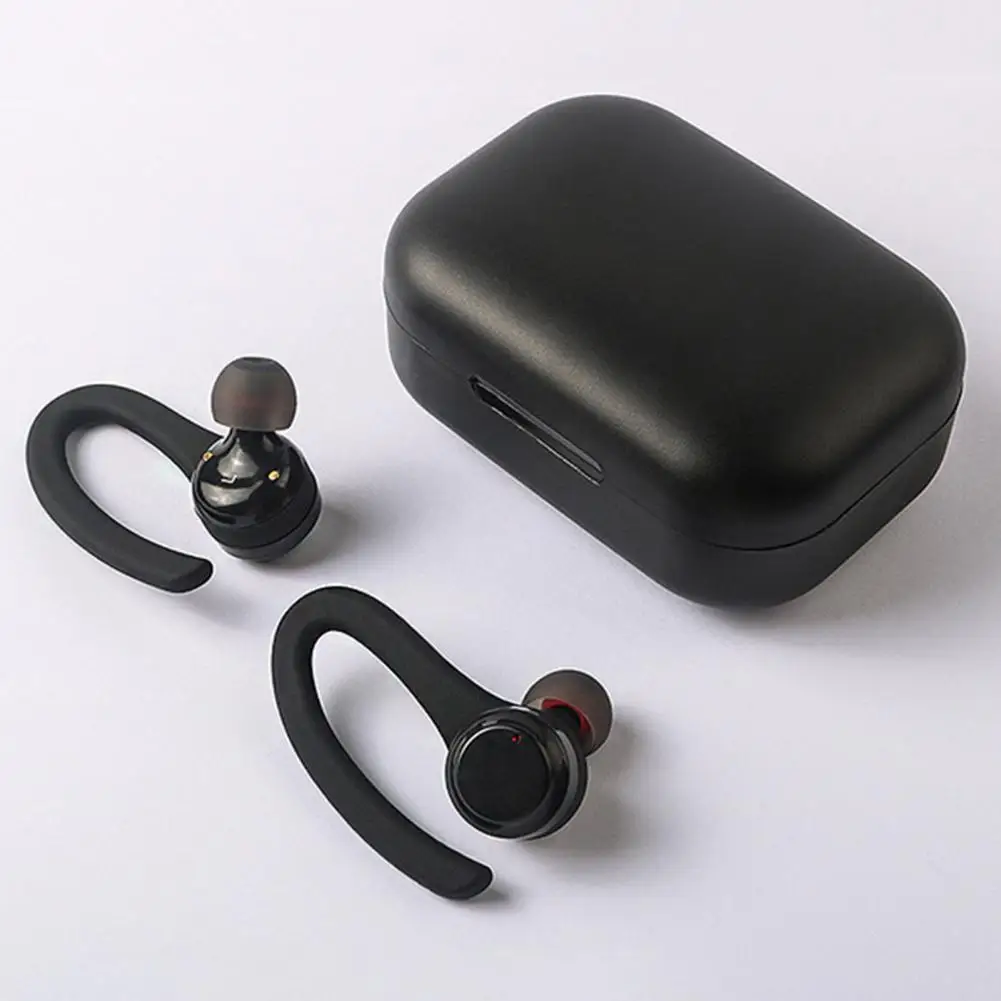 

Беспроводная гарнитура D030 с ушным крючком, Bluetooth-совместимые наушники 5,0, беспроводные наушники, наушники-вкладыши с тяжелыми басами, наушни...