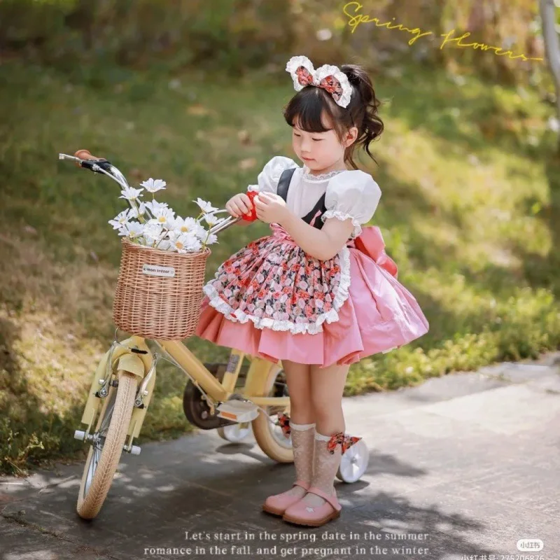 Летнее Детское платье Josaywin для девочек детское в стиле лолита дня рождения