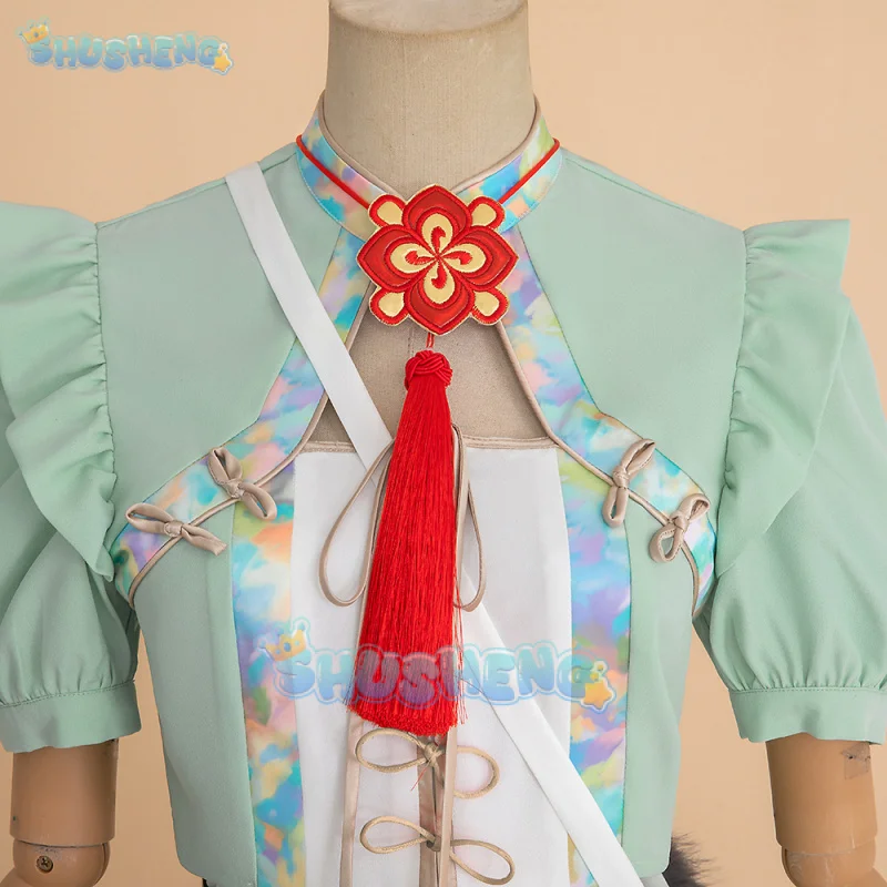 Костюм для косплея Honeyberry платье рыцари хвост повязка на голову Униформа