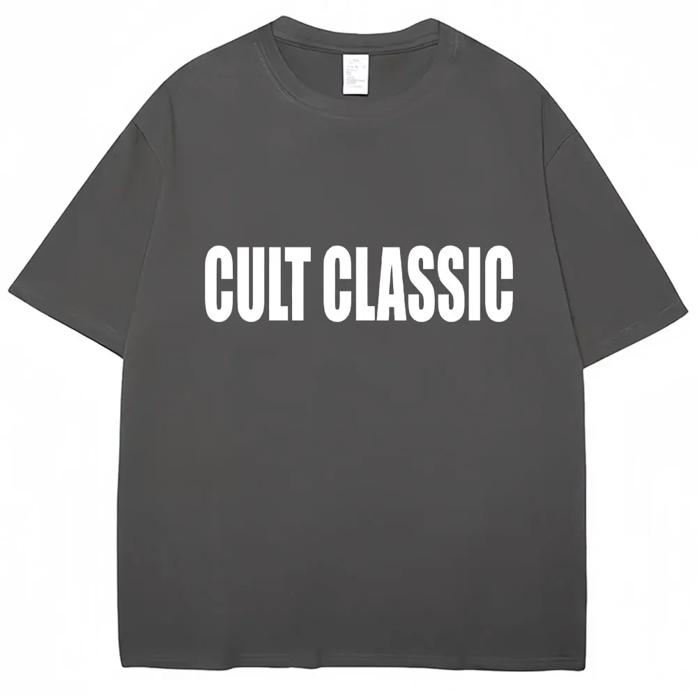 Футболка из хлопка оверсайз с короткими рукавами для мужчин и женщин