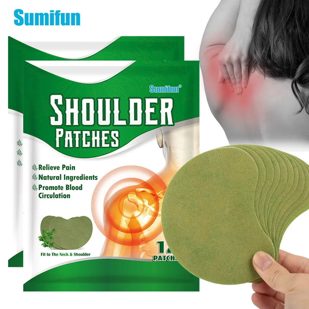

36/72Pcs Sumifun Wormwood Shoulder Analgesic Plaster Muscle Strain Medical Plaster Arthritis Joints Knee Pain Relief Sticker