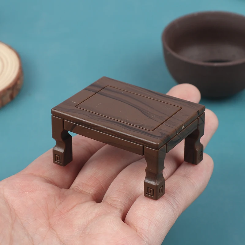 

1/12 Dollhouse Simulation Home Miniature Furniture Teatable Coffee Table Doll House Decor Dolls Toy Kid Gift