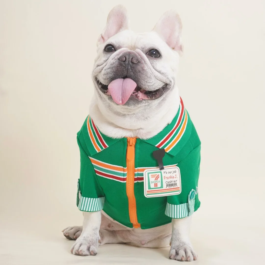 Новая модная универсальная одежда для домашних животных на осень и зиму куртка с