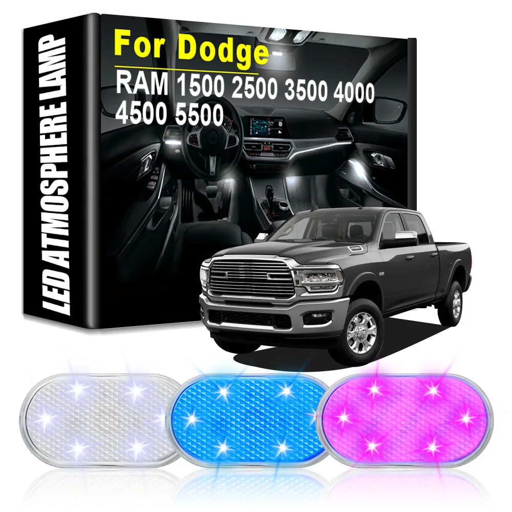 

Car LED Atmosphere Lights Car Rechargeable Touch Lamps Auto Goods Car Accessories for Dodge RAM 1500 2500 3500 4000 4500 5500