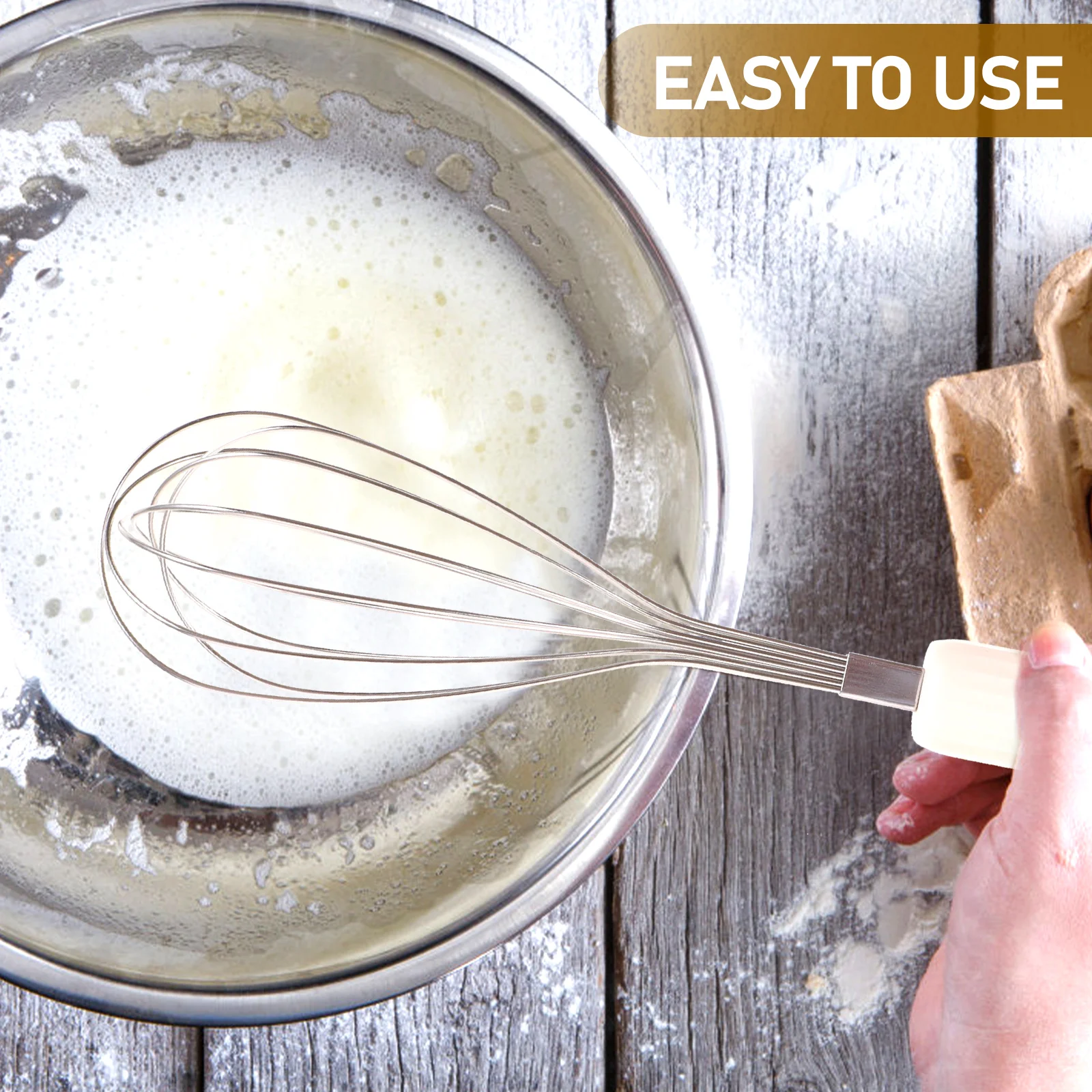 Простой венчик The Tools Бытовой соус Машинка для картофеля из нержавеющей стали Push