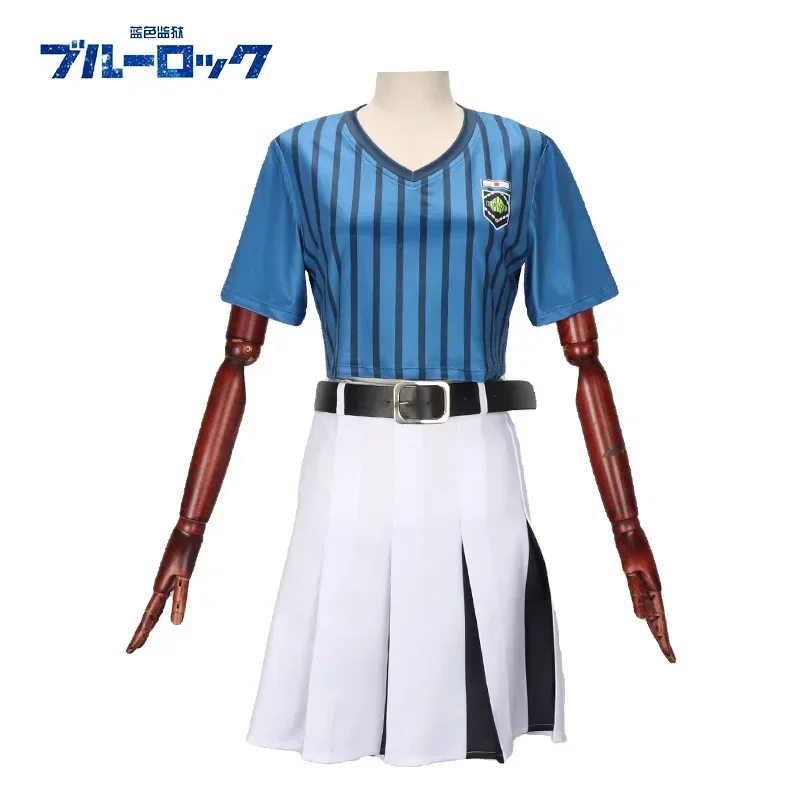 Косплей костюм Anri Teieri из аниме Blue Lock для женщин
