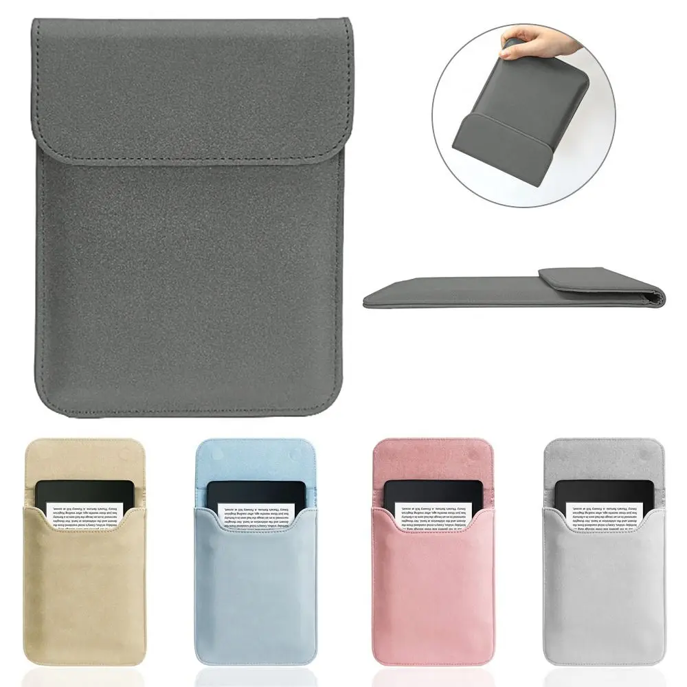 

Shockproof Paperwhite Cover 11th Generation PU Leather Protective Case Tablet Sleeve for Kindle 6.8" Carrying Bag