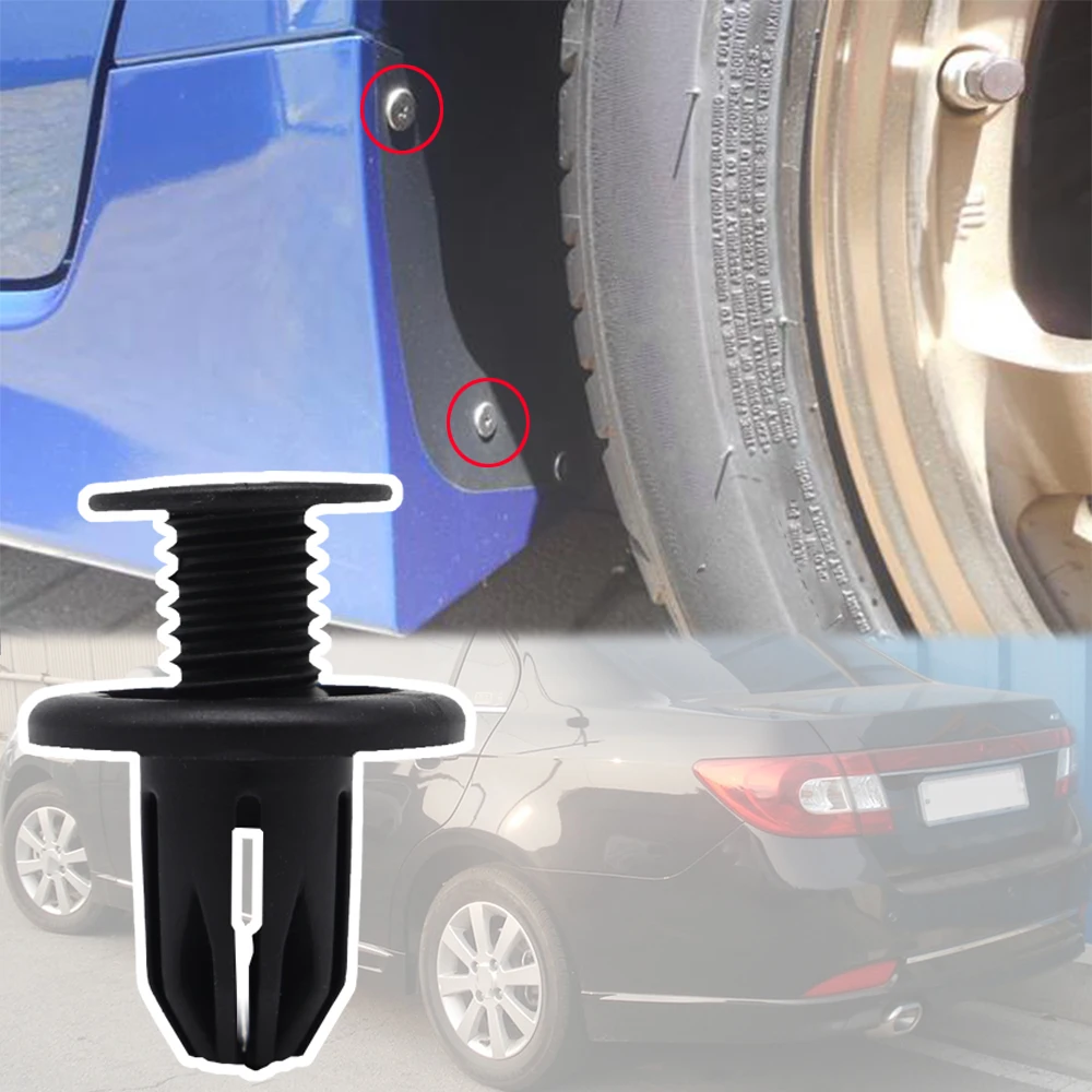 

For Chevrolet Epica 2006 2007 2008 2009 2010 2011 Daewoo Tosca Bumper Wheel Arch Lining Mud Splash Guard Rivets Side Skirt Clip