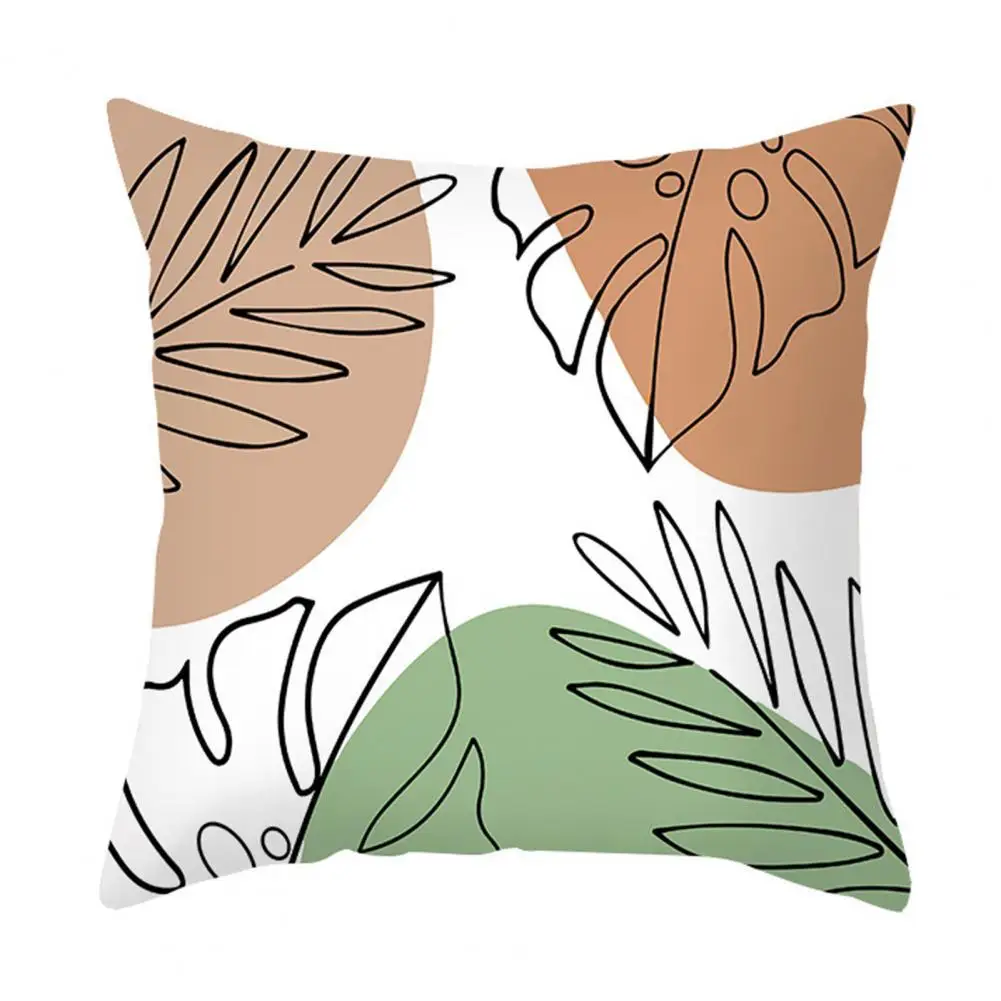 

Portable Attractive Hidden Closure Square Pillow Case Lightweight Pillow Case No-pilling for Sofa