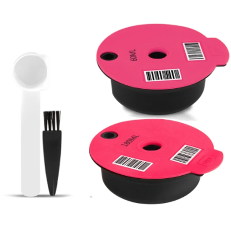 Кофе 60 мл / 180 многоразовые кофейные капсулы милая ложка для кофемолки машины S