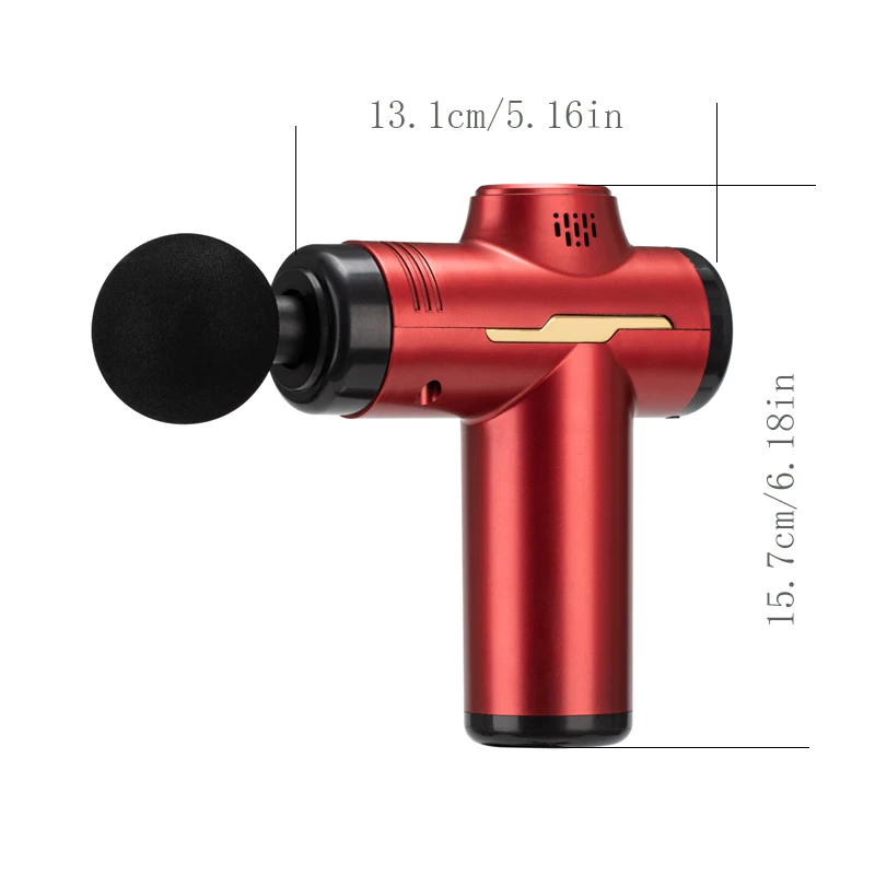 Профессиональный Электрический Пистолет Для Расслабления Мышц Мини-бесшумный