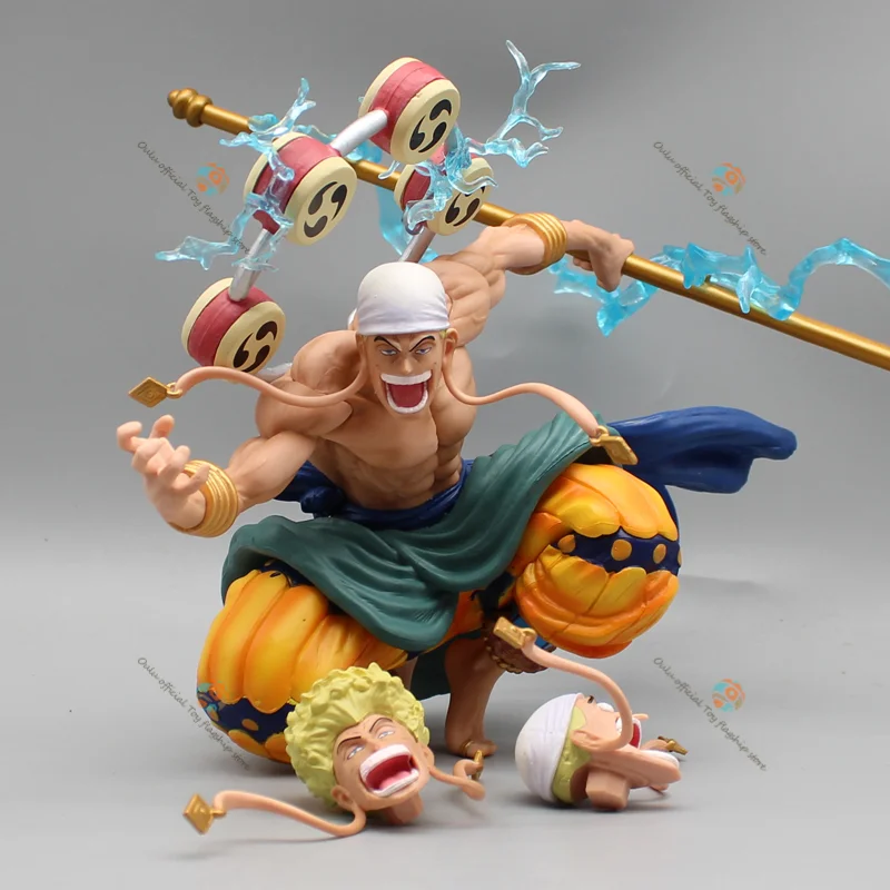 

33cm One Piece Anime Figure Enel Action Figure Standing Model Toy Collectible Toys Gift Room Ornament 2023 Birthday Gift