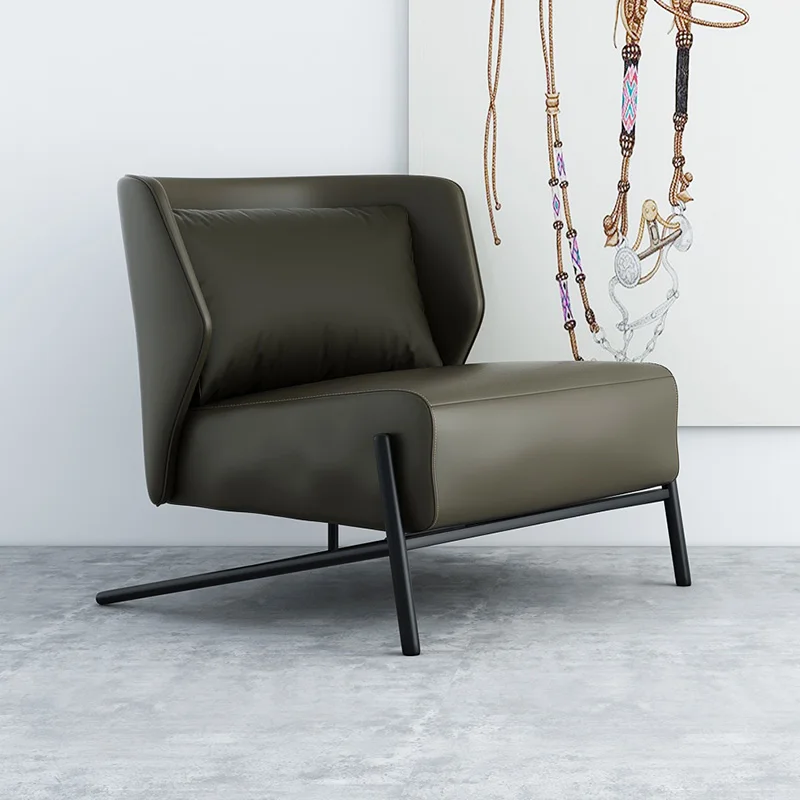 Простой Балконный стул YY кожаное дизайнерское креативное освещение в большой и