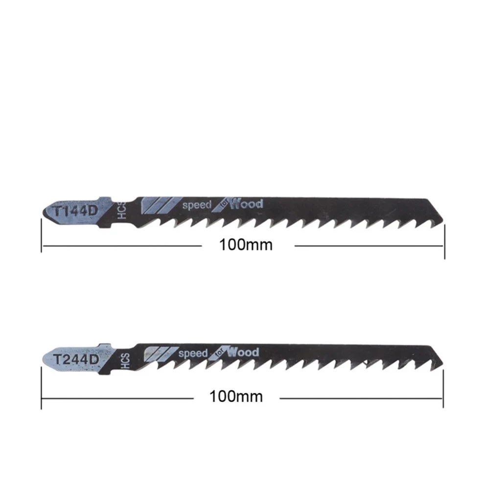 

20Pcs JigSaw Blade Jig Saw Blade Metal Wood Cutting Assorted Reciprocating Blades T144D/T244D/T344D/T111C Power Tool Saw Blade