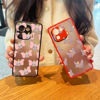 disney dumbo cute art for xiaomi 12 11 poco x4 x3 m4 m3 f4 gt 10 10s 10t pro lite ultra frosted translucent phone matte case