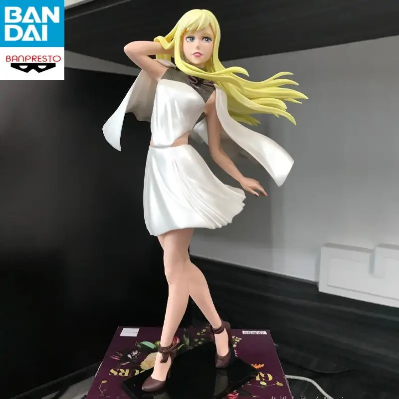 Фото В наличии BANDAI NAMCO Mobile Suit Gundam SEED Lacus Clyne Gigi Andalucia GLITTER GLAMOURS Аниме Фигурка Модель Аниме Фигурка Модель №1