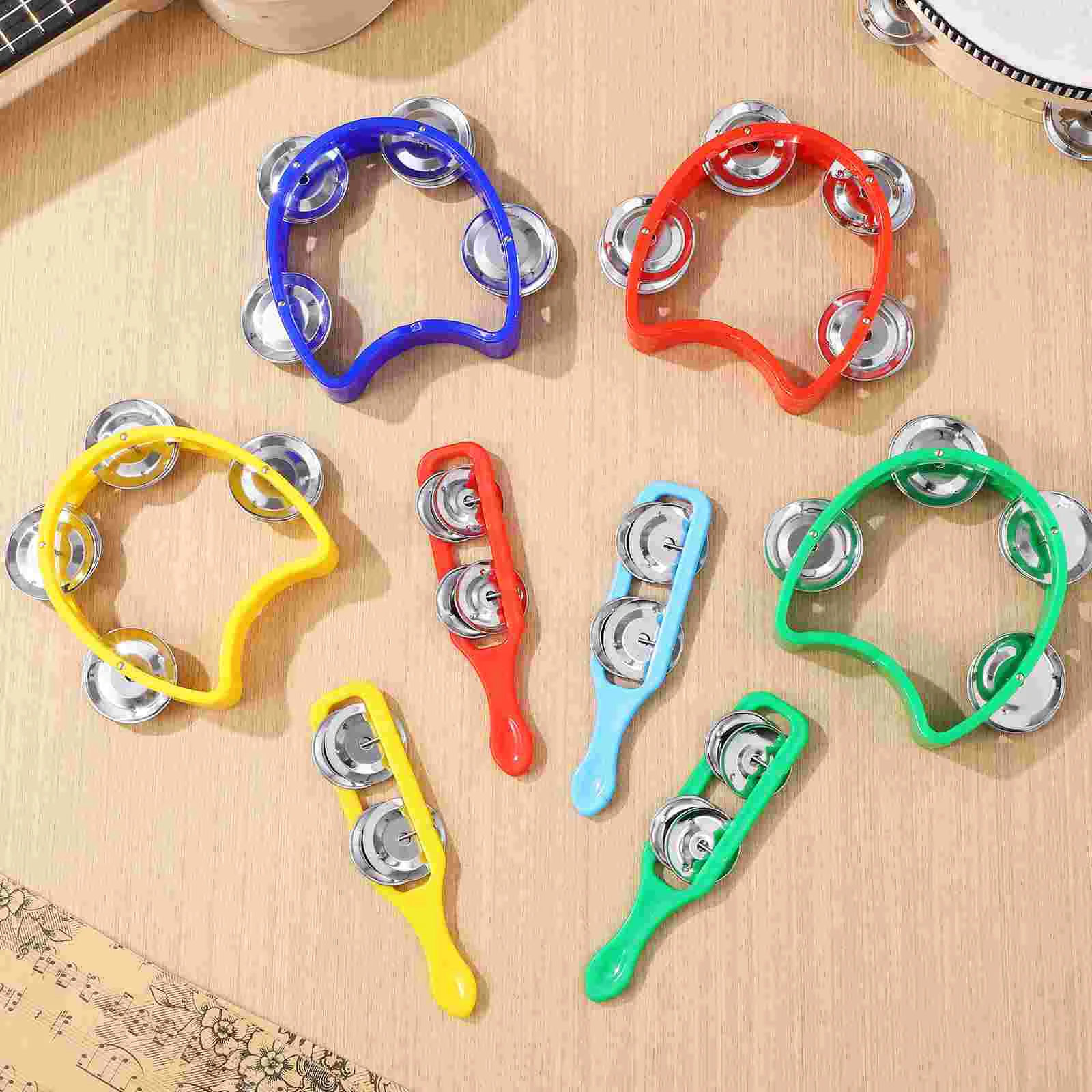 16 шт. детские игрушки орф музыкальный инструмент колокольчики кусочки