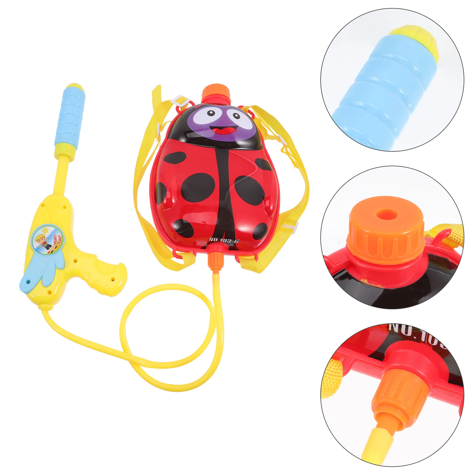 

Детский водный детский плавательный бассейн брызгалка Божья коровка Детский рюкзак для стрельбы