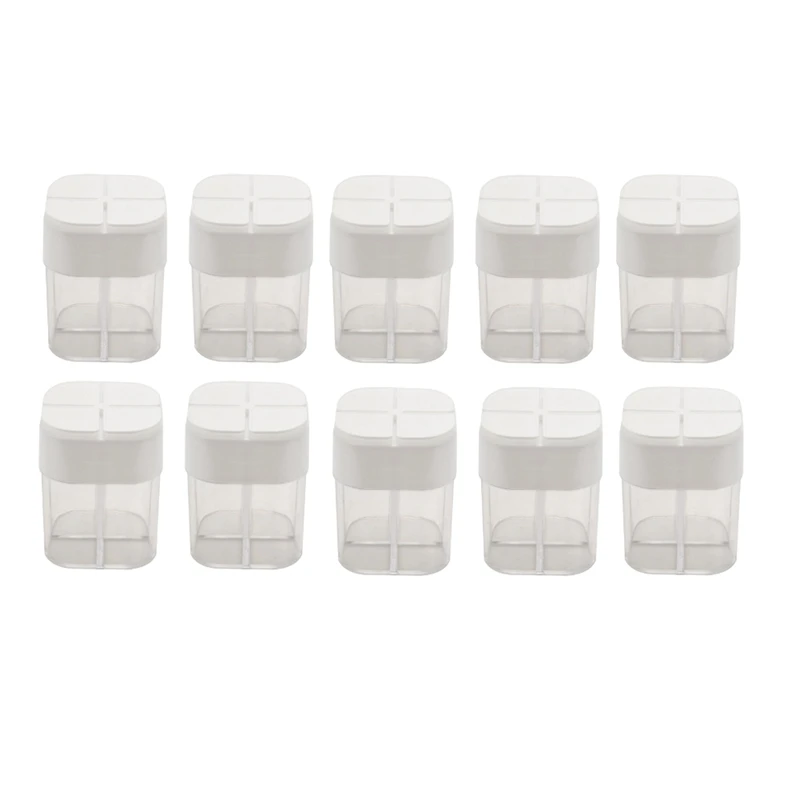 

Spice Containers PP+PS Kitchen Picnic Grill Restaurant Travel Salt Box Spice Containers Four In One Flip For Salad Steak BBQ,Etc
