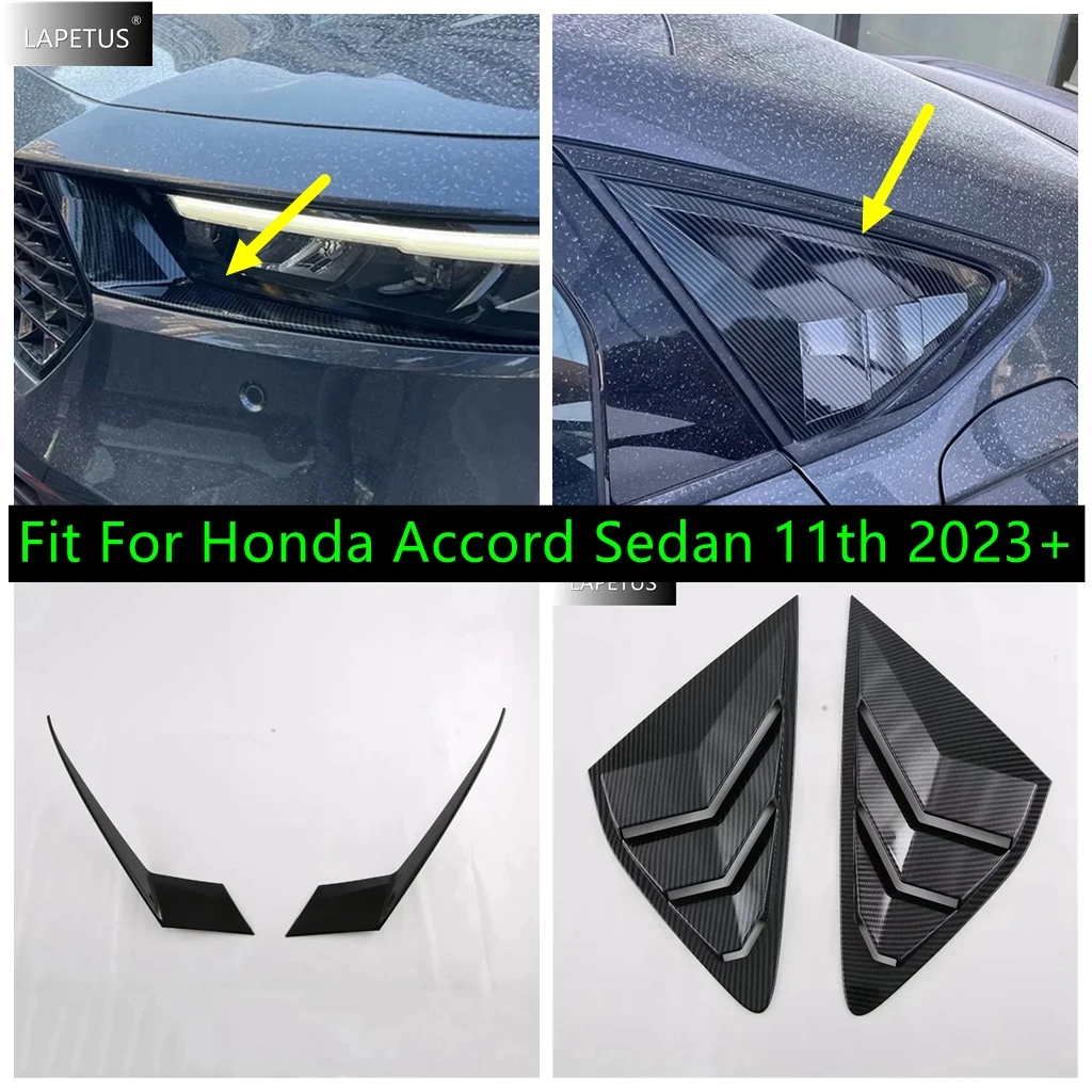 ABS авто заднее стекло жалюзи боковое вентиляционное отверстие/фара аксессуары