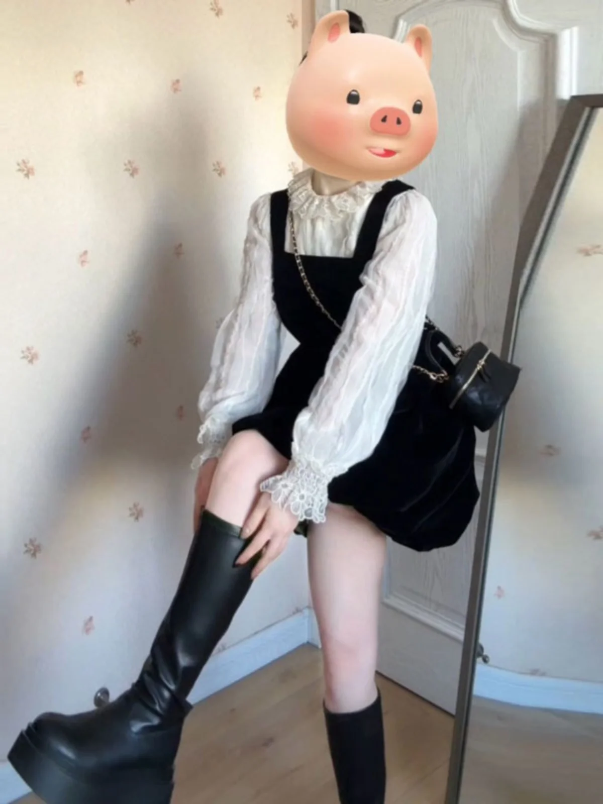 Полный комплект осенняя одежда OOTD корейская серия уникальные супер красивые