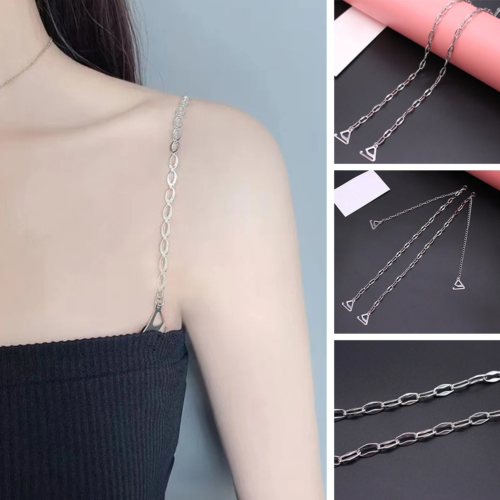 

Bra Straps Underwear Straps Geometric Metal Underwear Straps Intimate Accessories Bra Accessories Shoulder Straps