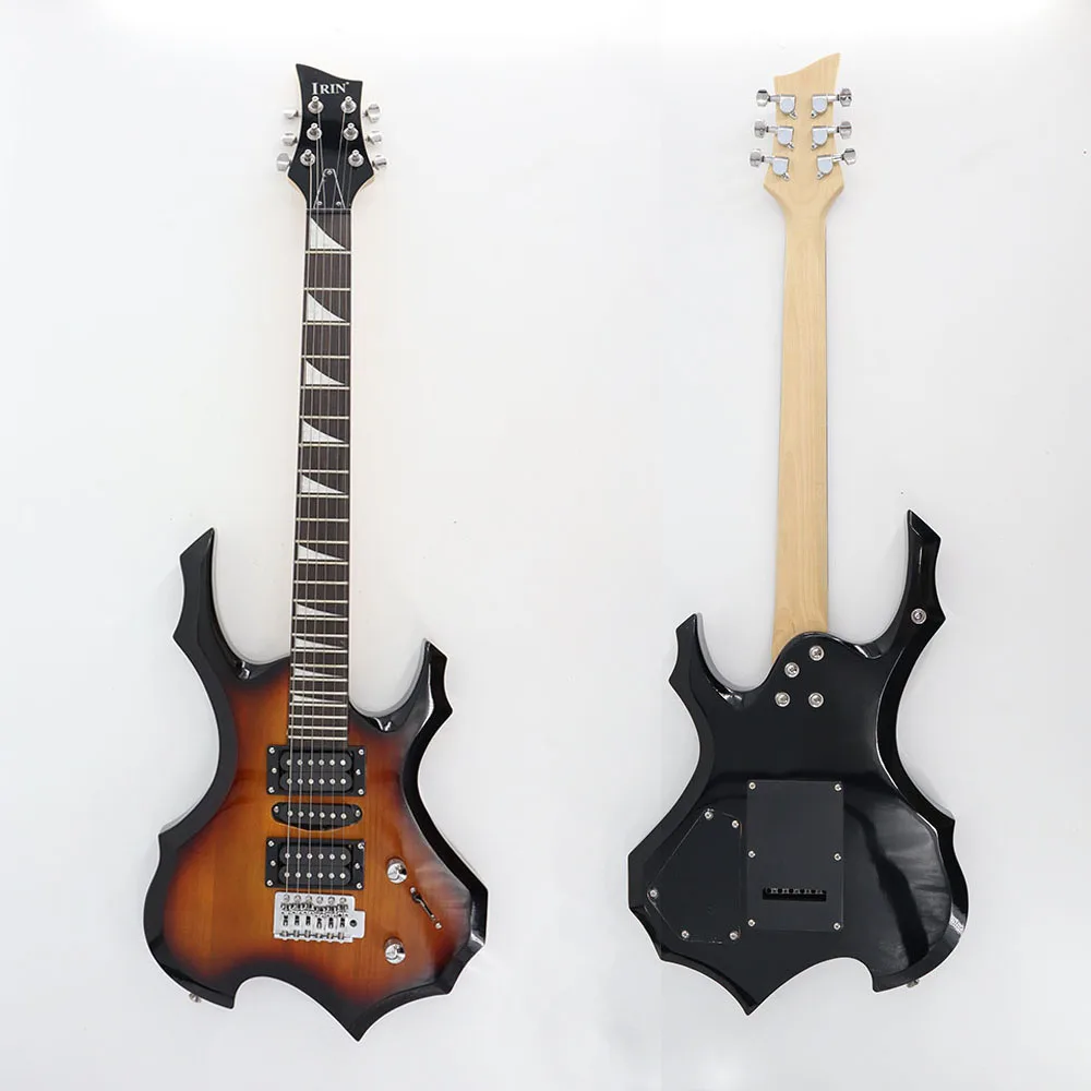 

Yusen factory Humbucker active pickkup 24frets spark shape customized electric guitar