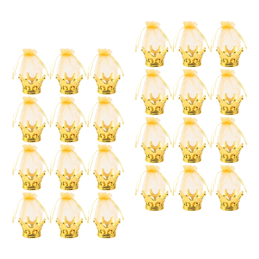 

Bagsparty Pouchfillable Wedding Drawstring Candy Favor Bag Gold Organza Decoration Cake Favors Gobletcontainer Dessert Storage