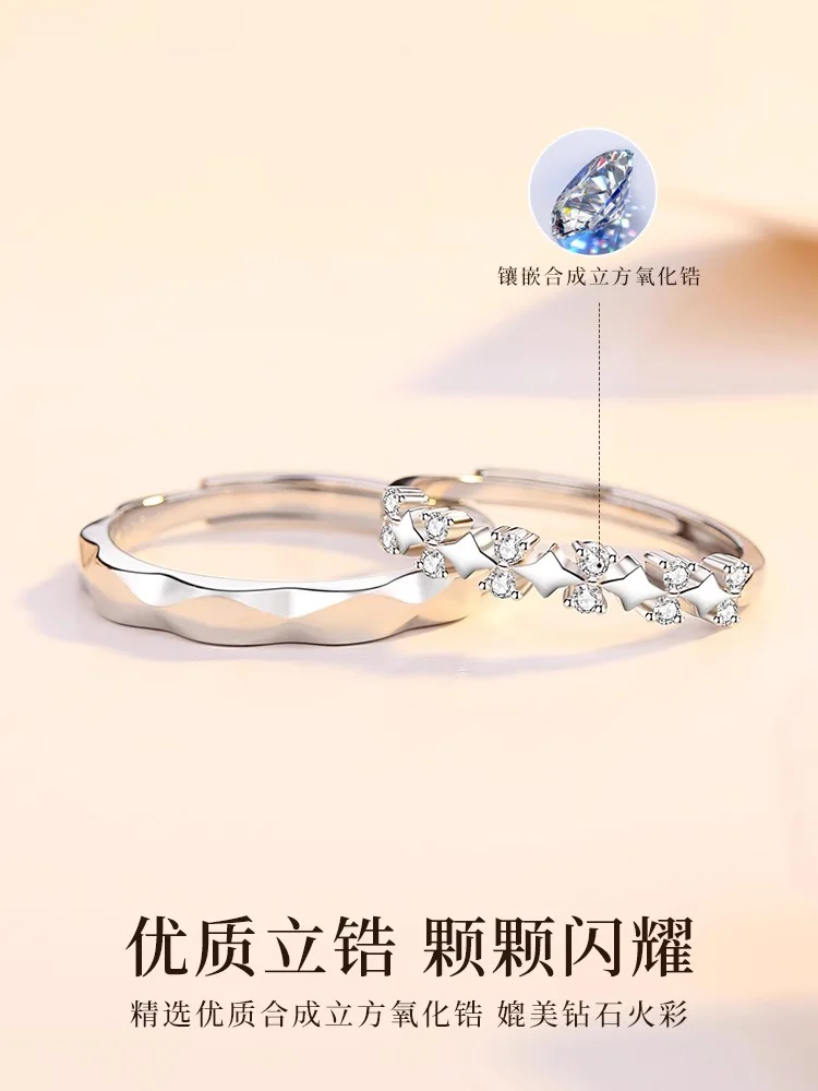 [Официальные оригинальные товары] Кольцо с бриллиантом Dr Daisy Пара из