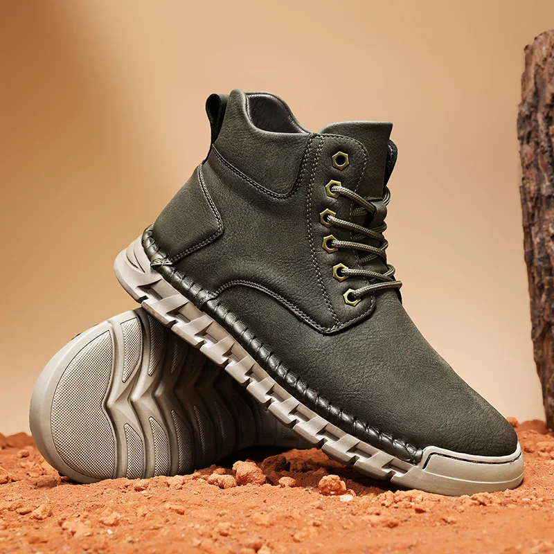 кроссовки мужские Ботинки для езды на мотоцикле водонепроницаемая обувь