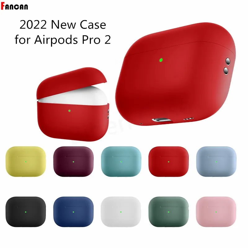 

Earphone Case For Airpods Pro2 Silicone case air pods pro 2 protector Cover earphone accessories For airpods pro 2nd generation