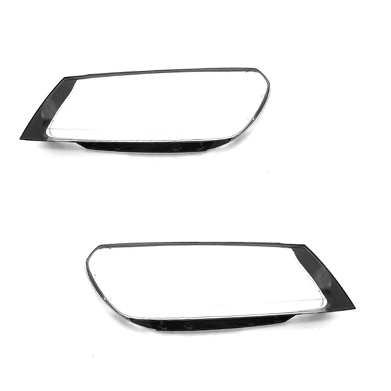 

Car Headlight Shell Lamp Shade Transparent Lens Cover For-VW Touareg 2016 2017 2018 Headlight Shade Glass Cover