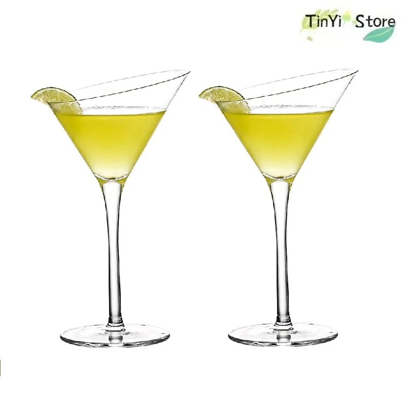 

Popular Party Cocktail Martini Glass Cup Bar Wine Glasses Beer Juice Drink Cup Restaurant Wedding Bar Goblet Bartender Drinkware