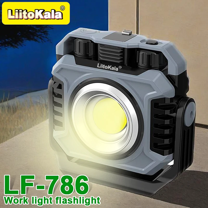

LiitoKala LF-786 водонепроницаемый фонарь 5000 мАч