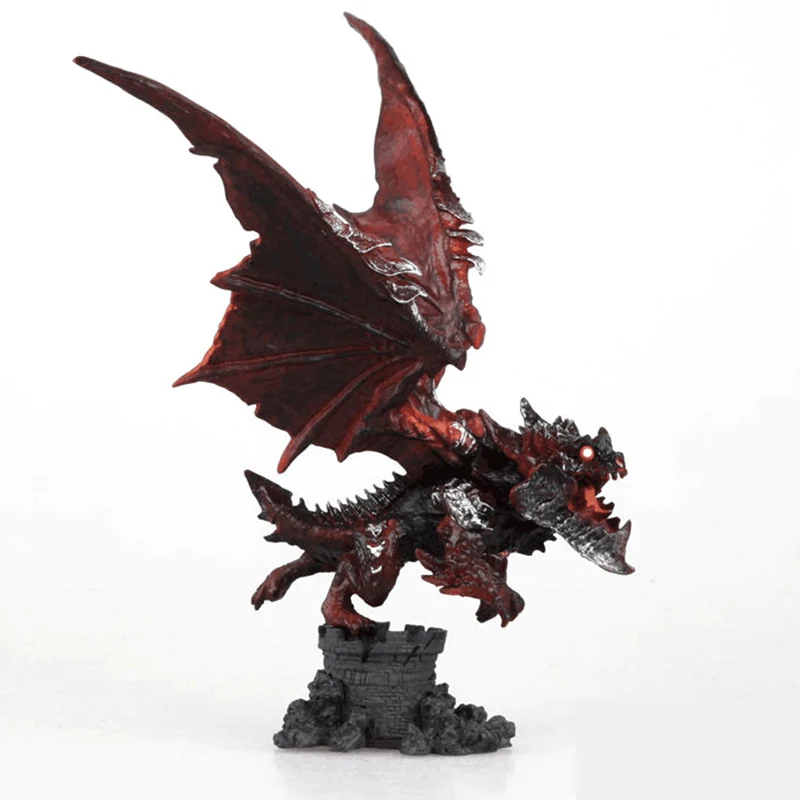 Фигурка динозавра World Of Warcraft 20 см, игрушка-кошка Вау, Blizzard Garage, аниме-фигурки «Death Of Pterosaur Garage», ПВХ Модель